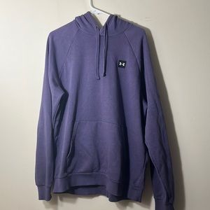 purple under armour sweatshirt